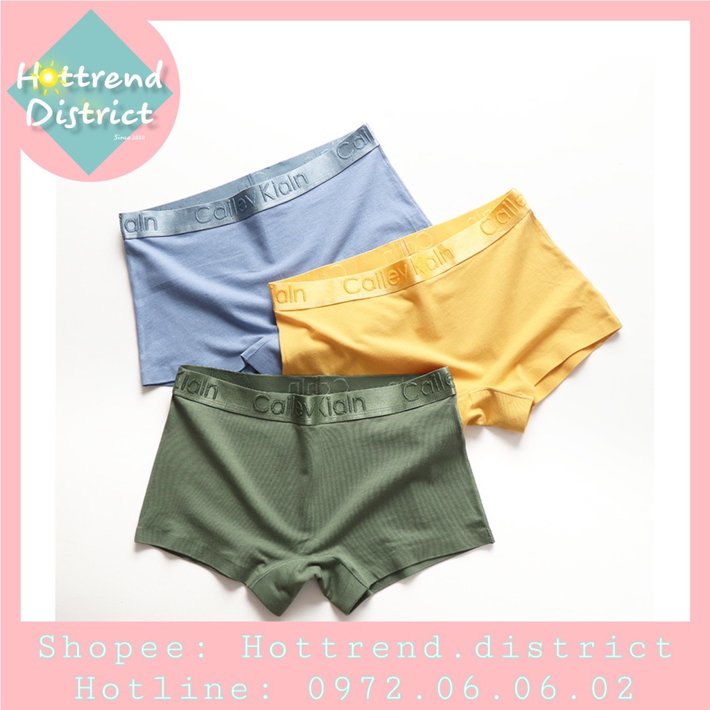 Quần boxer Cailev Kianln nữ/ tomboy basic, chất vải cotton