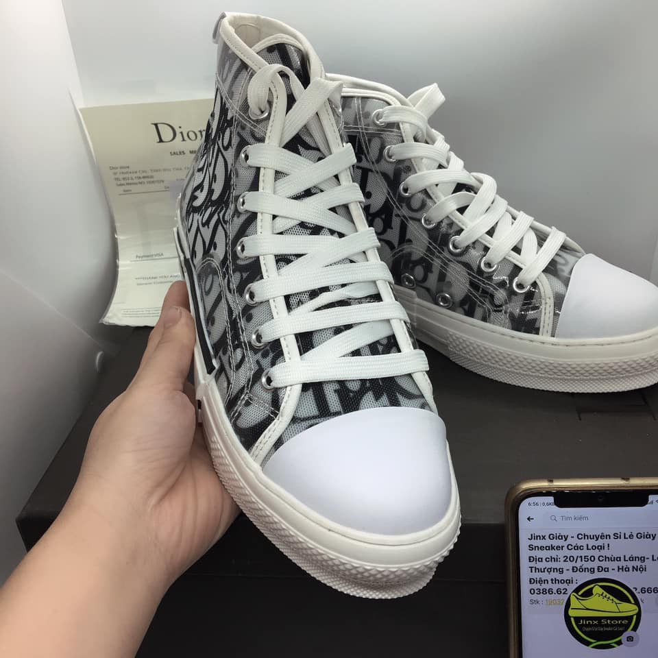 [ FREE SHIP ] Giày sneakers giày thể thao dior cao cổ D1 jinxstore | BigBuy360 - bigbuy360.vn