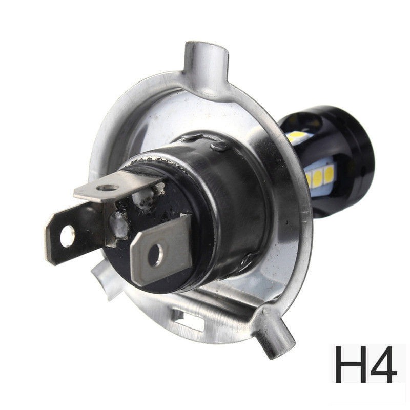 Đèn pha xe máy H4 18SMD 3030 12V ánh sáng trắng 5000LM | BigBuy360 - bigbuy360.vn