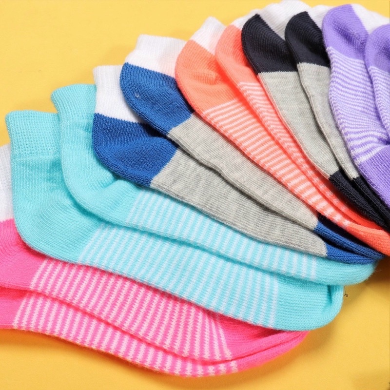 Set 5 đôi vớ bé trai, bé gái xuất dư