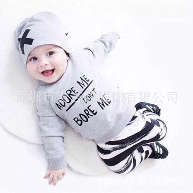 Set bộ dài tay 3 chi tiết
