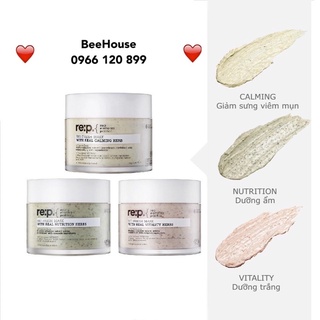 Mặt Nạ Đất Sét RE:P Bio Fresh Mask With Real Herbs 130g