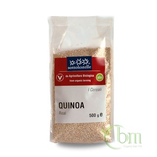 Hạt Diêm Mạch Trắng Sottolestelle Hữu Cơ 500g