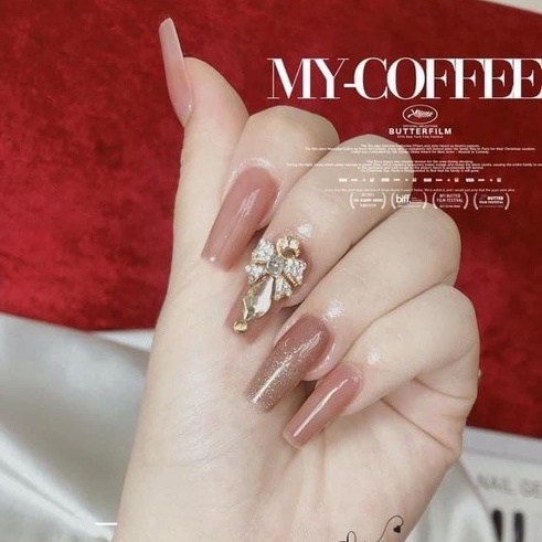 Charm nơ đá, charm nail cao cấp gắn móng cực xinh mã 07.08