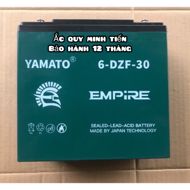 Ắc quy yamato 12V30Ah xe điện,loa kéo...