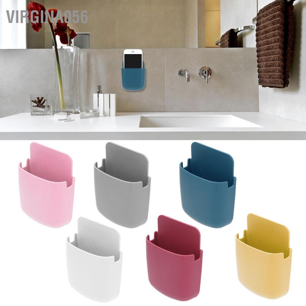 Set 6 hộp đựng bộ điều khiển từ xa/ điện thoại gắn tường sử dụng trong trường học/ nhà cửa/ đầu giường