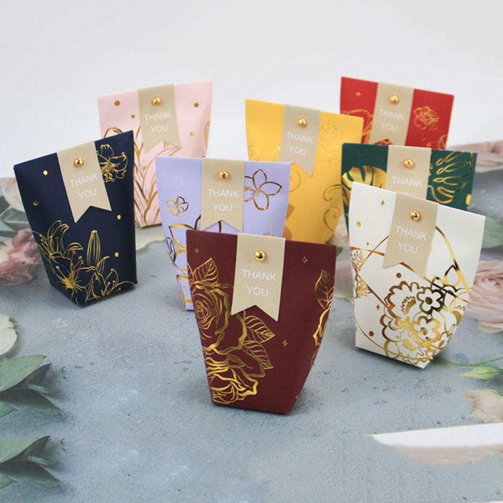 Set 10 Hộp Giấy Đựng Kẹo Đa Năng