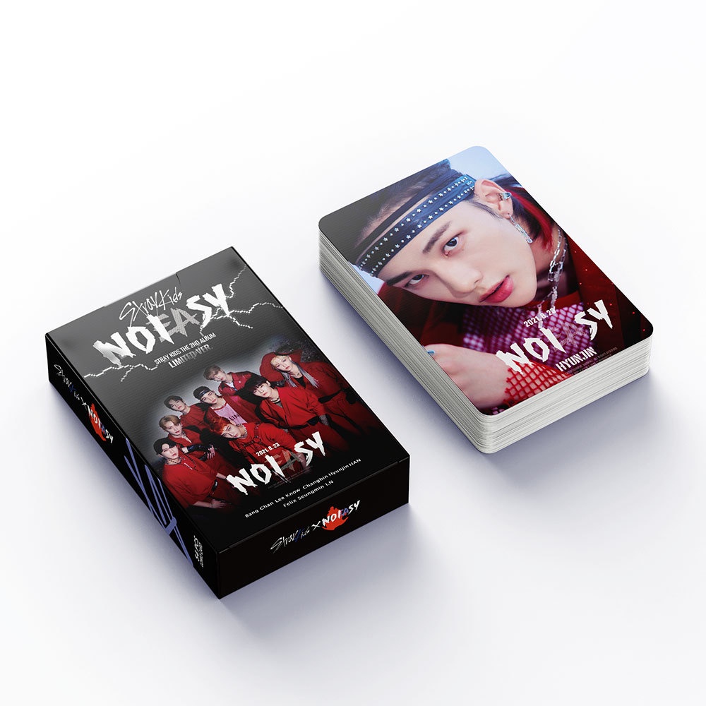 Stray Kids NO EASY Album Photocard LOMO Card