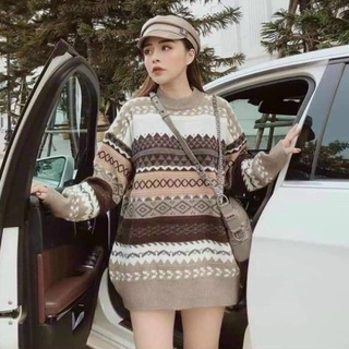áo len thổ cẩm mới
