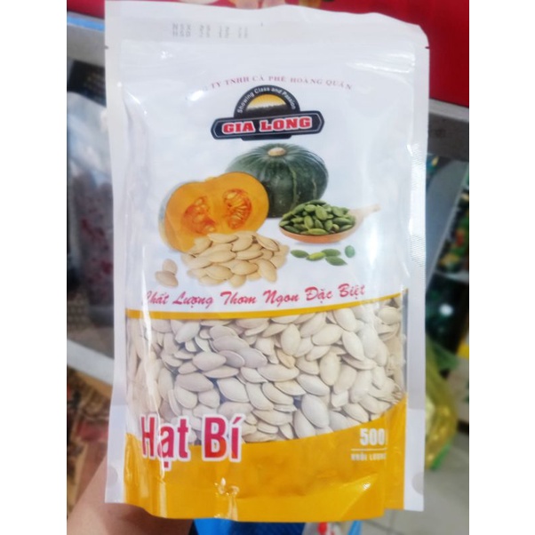 HẠT BÍ LOẠI 1 GIA LONG - 500GR