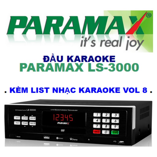 ĐẦU KARAOKE-PARAMAX LS-3000