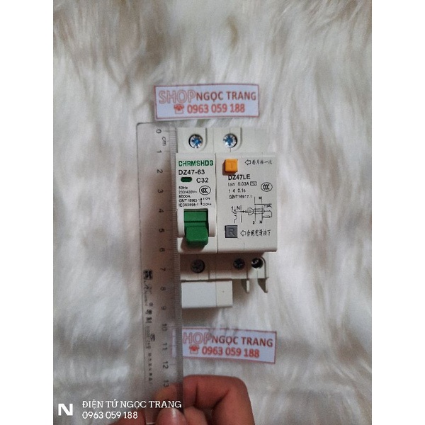 Aptomat CB Chống Giật 1 Pha C20- C32A- C63A