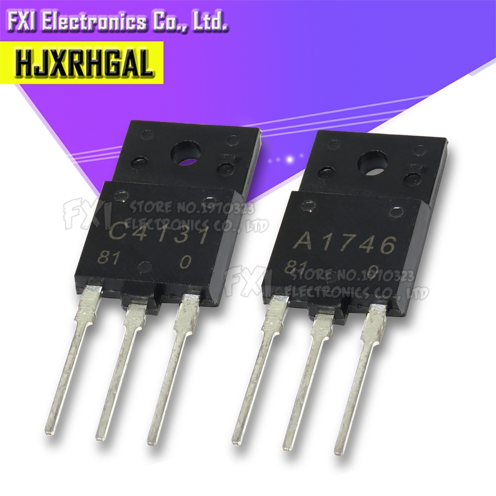 Bộ 5 Linh Kiện Điện Tử 2SA1746 2SC4131 2SB778 KTB778 2SD998 KTD998 ibuw A1746 C4131 B778 D998 TO-3PF