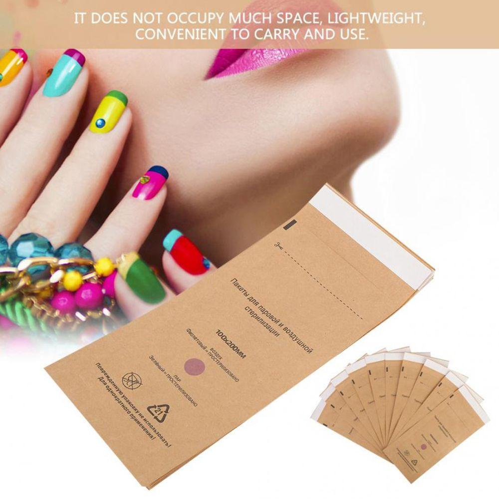 BSUNS Set 10 Túi Giấy Đựng Mỹ Phẩm Khử Trùng Tiện Dụng