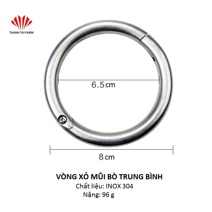 Kìm bấm mũi Bò, bằng hợp kim thép không gỉ, dùng để xỏ vòng inox