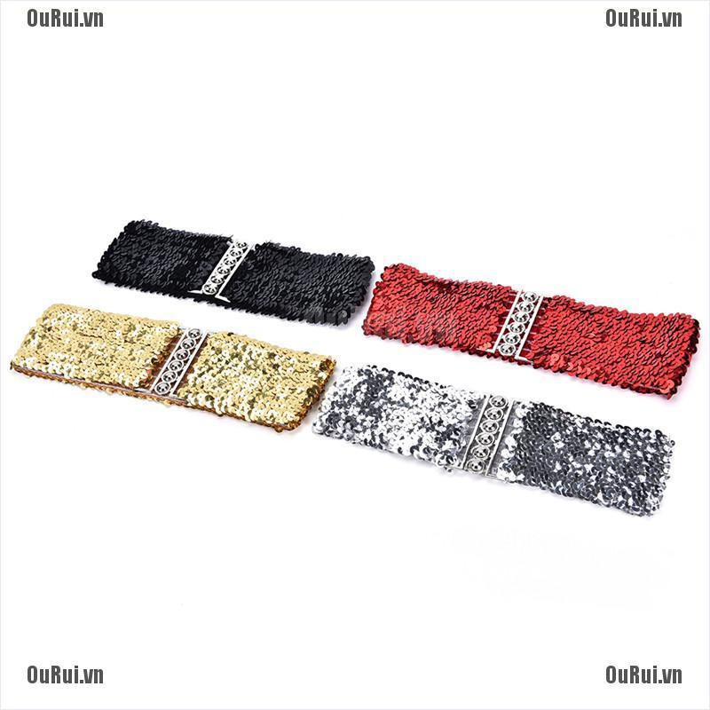 Thắt Lưng Co Giãn Phối Đinh Tán Thời Trang Dành Cho Nữ