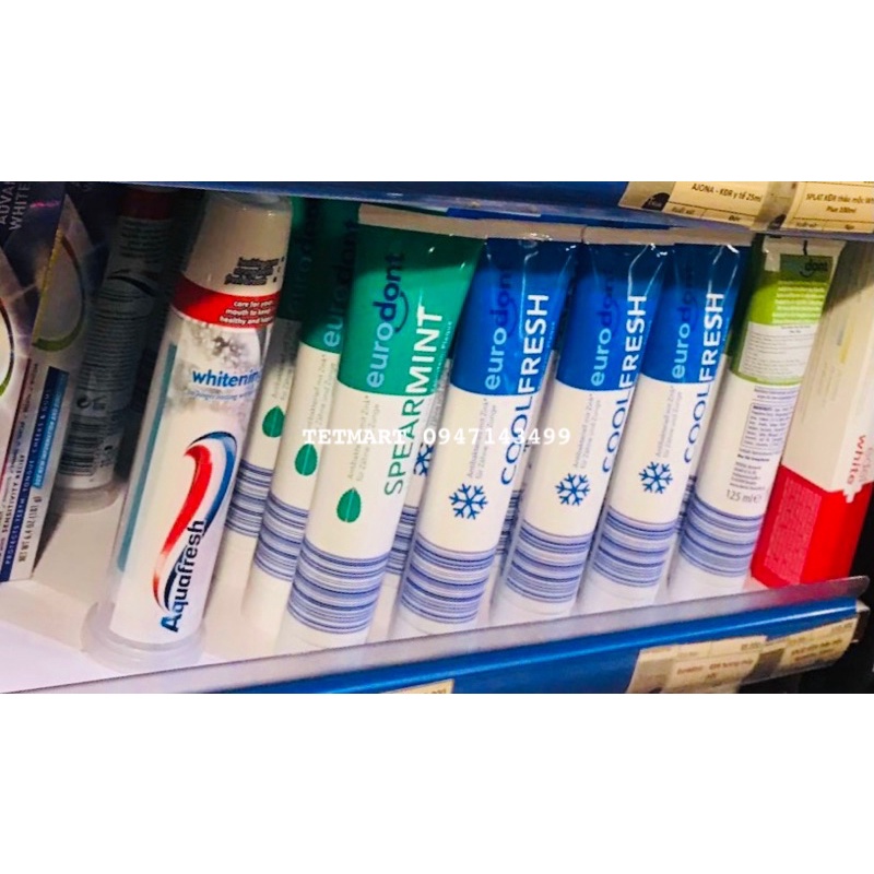 Kem đánh răng trắng răng Aquafresh Whitening 100ml ToothPaste Nhập khẩu Đức