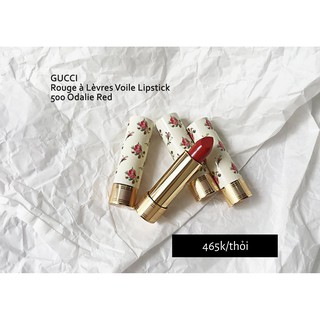 [SẴN] Son Gucci Rouge À Lèvres Voile Lipstick
