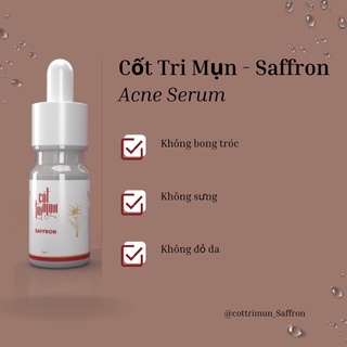 [Sẵn Hàng] Sỉ 5 Lọ Cốt Sạch Mụn Saffrom