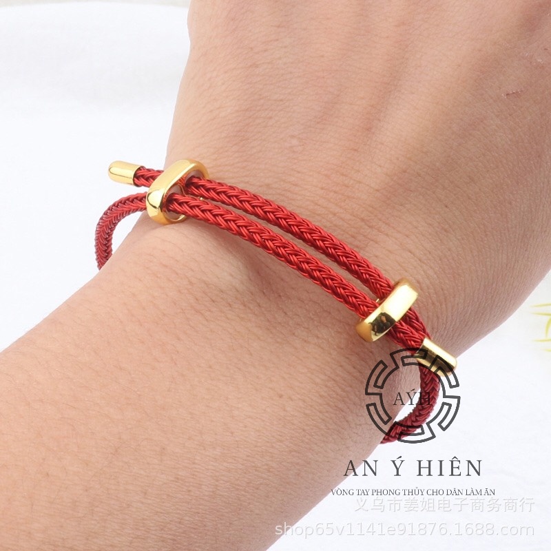 Vòng dây cước đỏ HongKong cao cấp