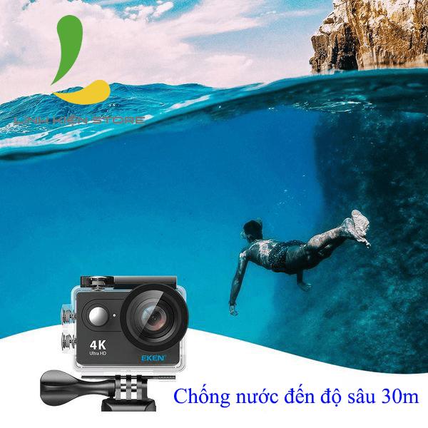 Camera Thể Thao Eken H9R- Camera 4K Ultra Hd Wifi, Có Remote, Phiên Bản Mới Nhất 4.0, Kết Nối Smartphone Bằng Ứng Dụng | BigBuy360 - bigbuy360.vn