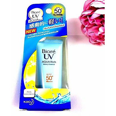 Kem chống nắng Biore UV Aqua Rich Watery Essence SPF50+ PA ++++ 15 G