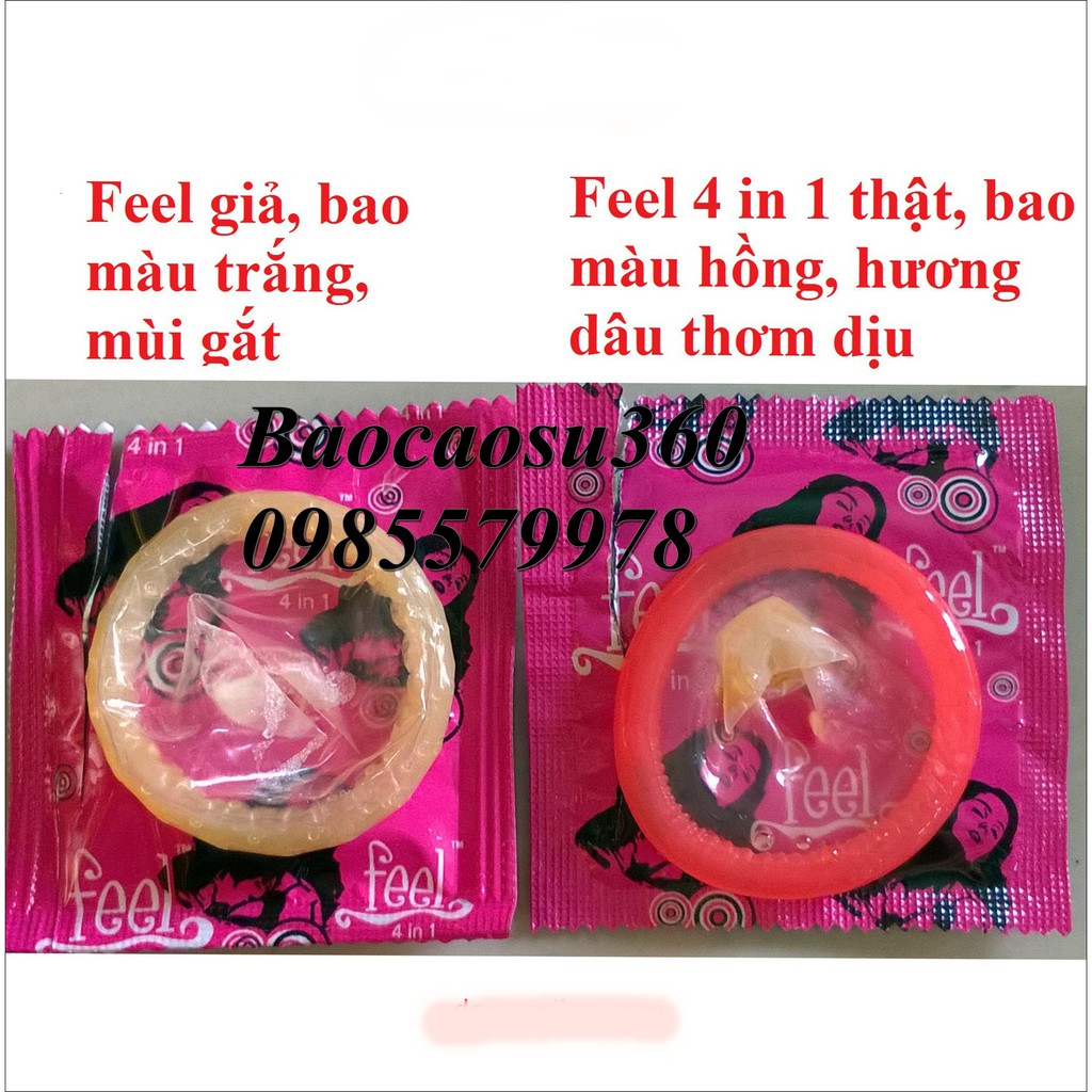 Bao cao su Feel 4 in 1