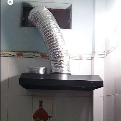 Ống gió mềm nối máy hút mùi bếp, quạt thông gió D150/D200