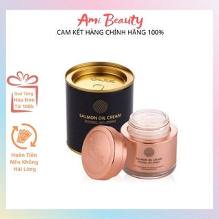 Kem cá hồi Salmon Oil Cream Cre8skin, dưỡng ẩm nuôi da, làm mờ nám, vết thâm, tàn nhan