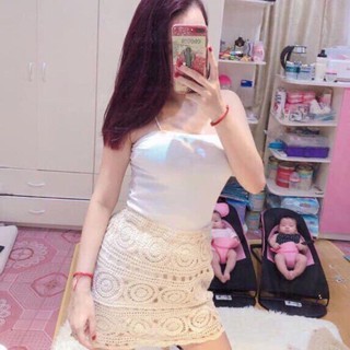 Áo Crop top nữ 2 dây siêu đẹp