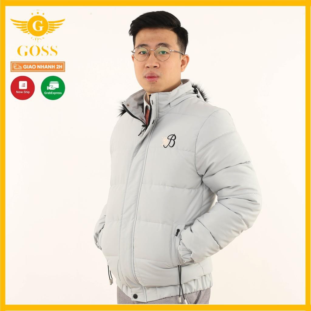 ⭐️Mặc là Mê⭐️ Áo phao nam cao cấp ba lớp mũ lông siêu ấm GOSS - Áo khoác phao nam đẹp chính hãng | BigBuy360 - bigbuy360.vn