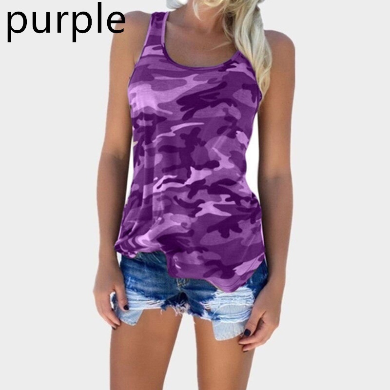 Áo tank top không tay Hoạ Tiết Lính Thiết Kế Hợp Thời Trang Cho Nữ | BigBuy360 - bigbuy360.vn