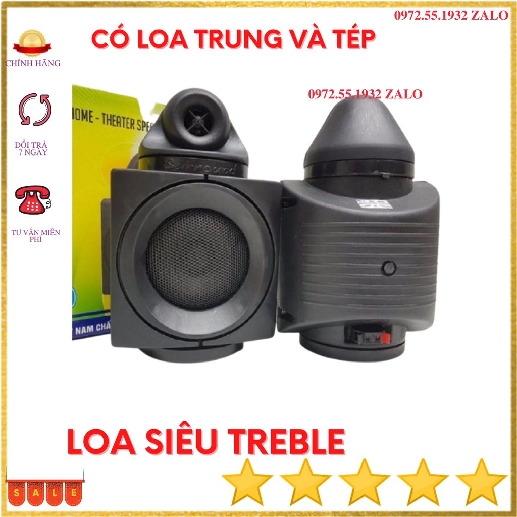 Đôi loa tép rời cho dàn âm thanh công suất lớn hình dáng cực đẹp, loa bổ sung tép