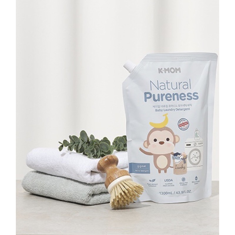 Nước giặt đồ sơ sinh hữu cơ K-Mom Hàn Quốc
