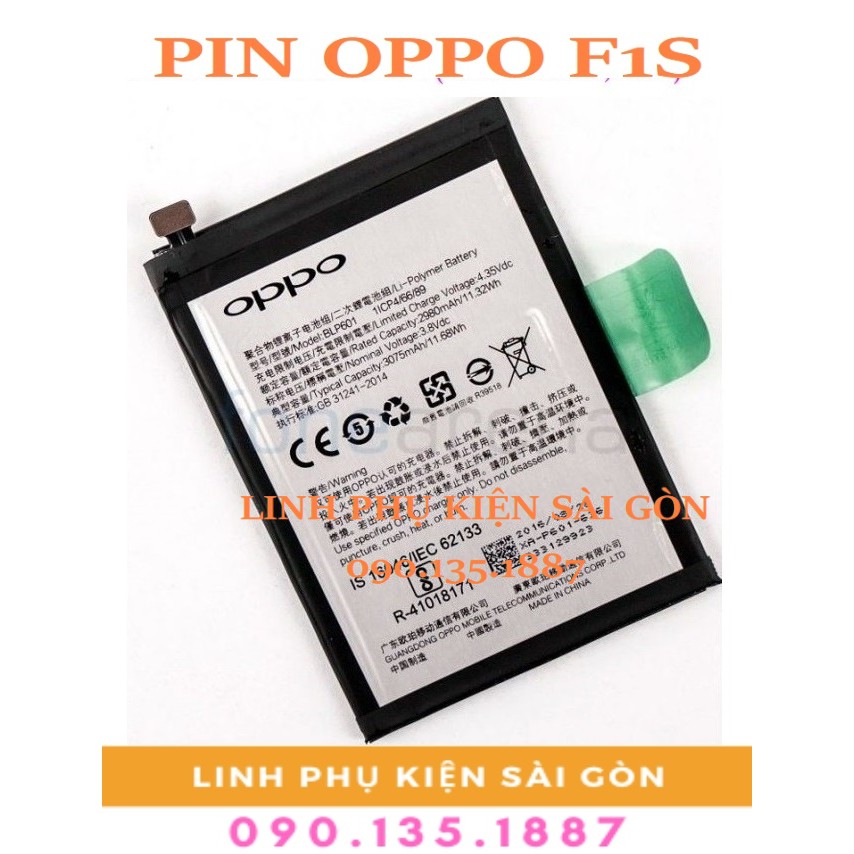 PIN OPPO F1S