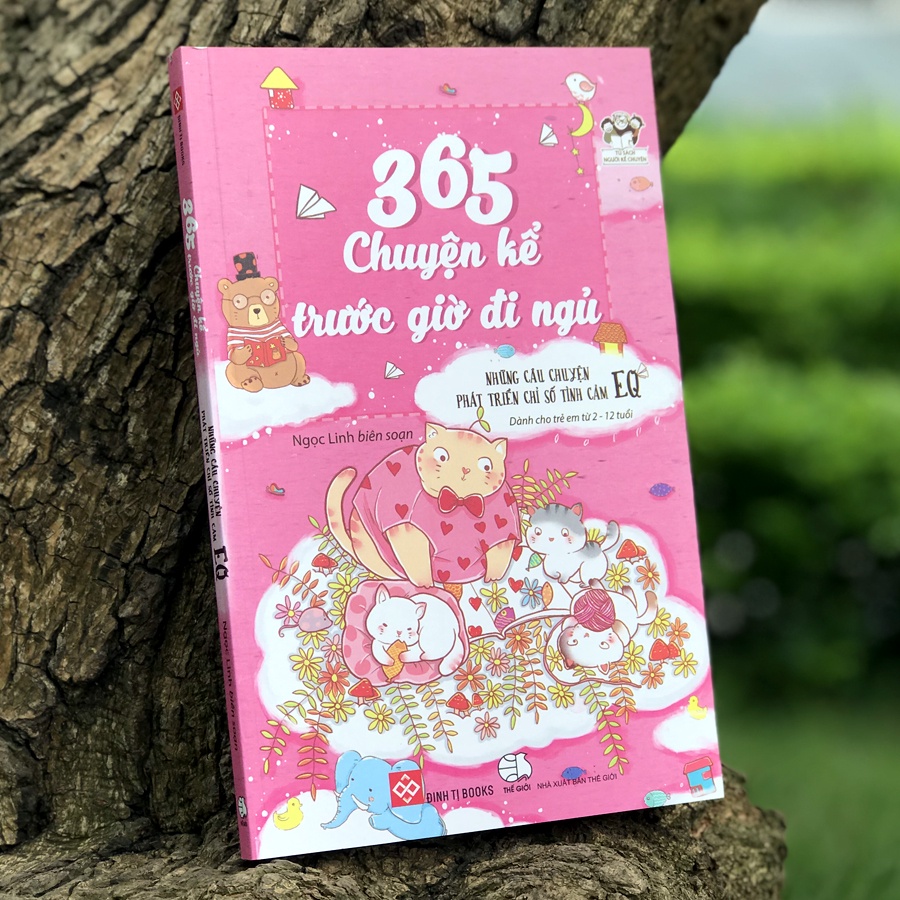 Sách - 365 Chuyện kể trước giờ đi ngủ (Bộ 2 quyển, lẻ tùy chọn)