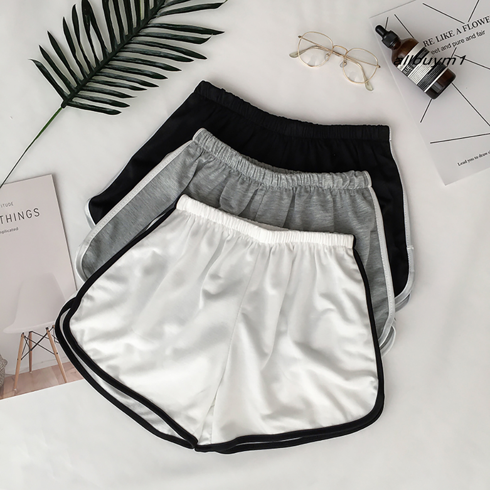 Quần Short Thể Thao Bó Sát Co Giãn Cho Nữ