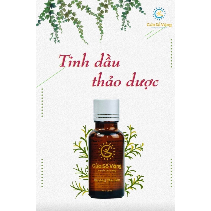 Tinh Dầu Thảo Dược Cửa Sổ Vàng