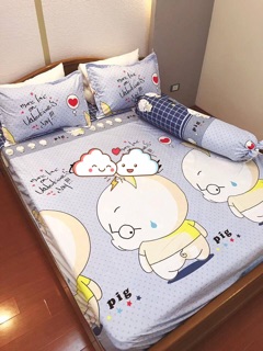 SET GA CHUN VÀ 2 VỎ GỐI