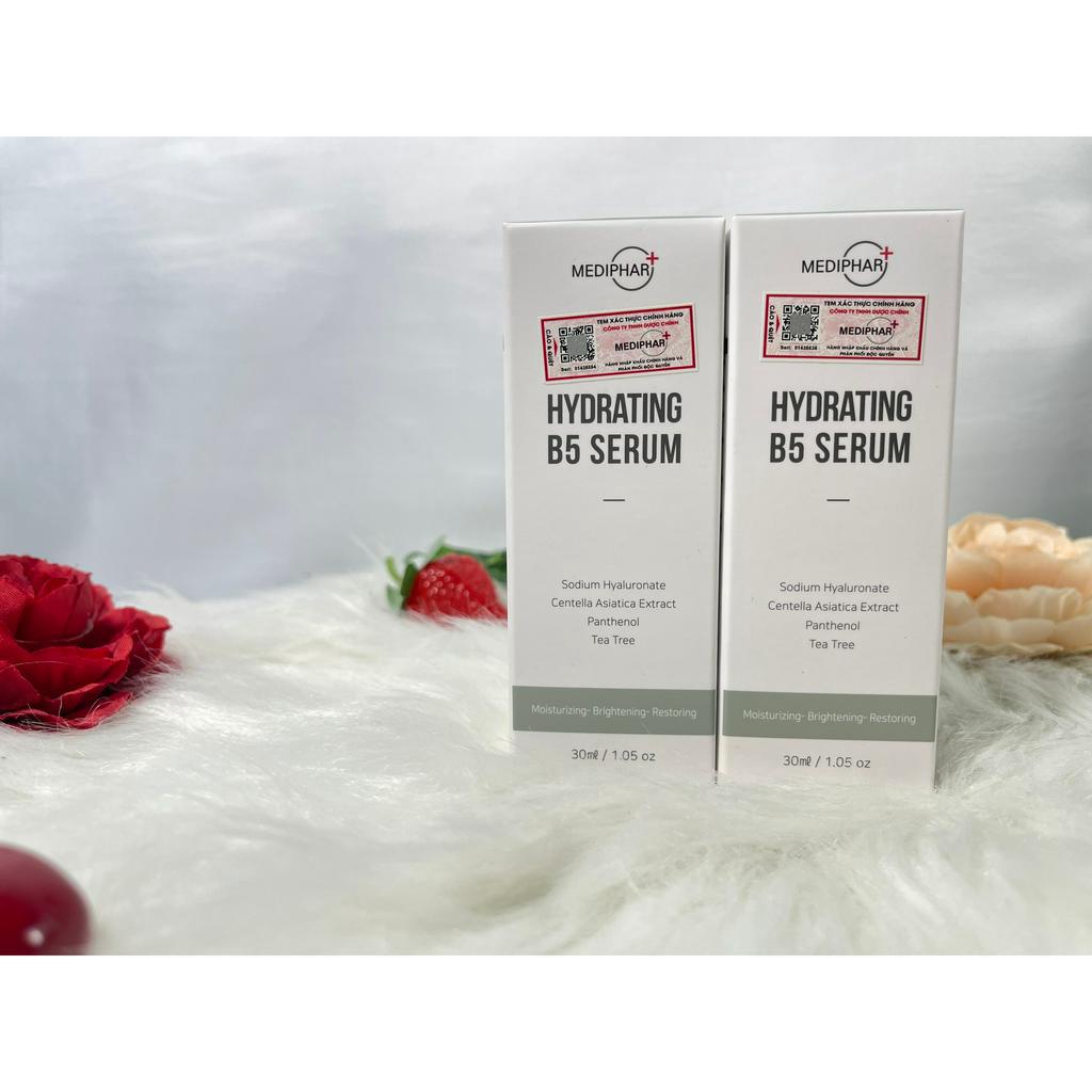 MEDIPHAR + HYDRATING B5 SERUM – TINH CHẤT DƯỠNG ẨM, LÀM SÁNG VÀ PHỤC HỒI DA CHÍNH HÃNG