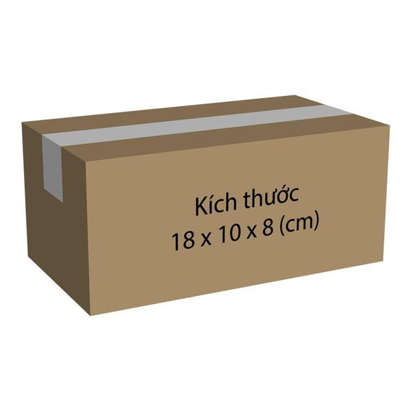 18x10x8 1 Hộp carton đóng hàng 5 lớp