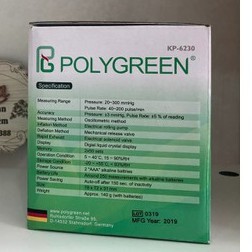 Máy đo huyết áp cổ tay Polygreen KP - 6230