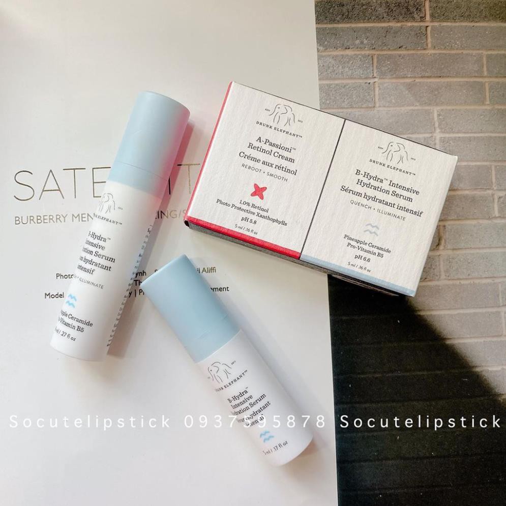 Serum dưỡng da Drunk Elephant B-Hydra Intensive Hydration Gói 1.5ml - 5ml - 8ml