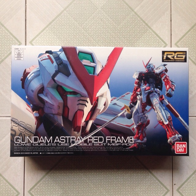 Mô Hình RG 19 Gundam Astray Red Frame