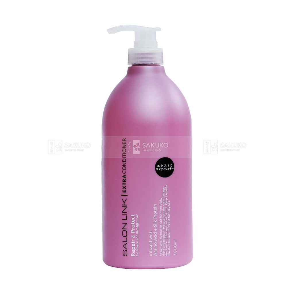 Dầu gội xả dưỡng tóc salon link extra nội địa Nhật Bản 1000ml