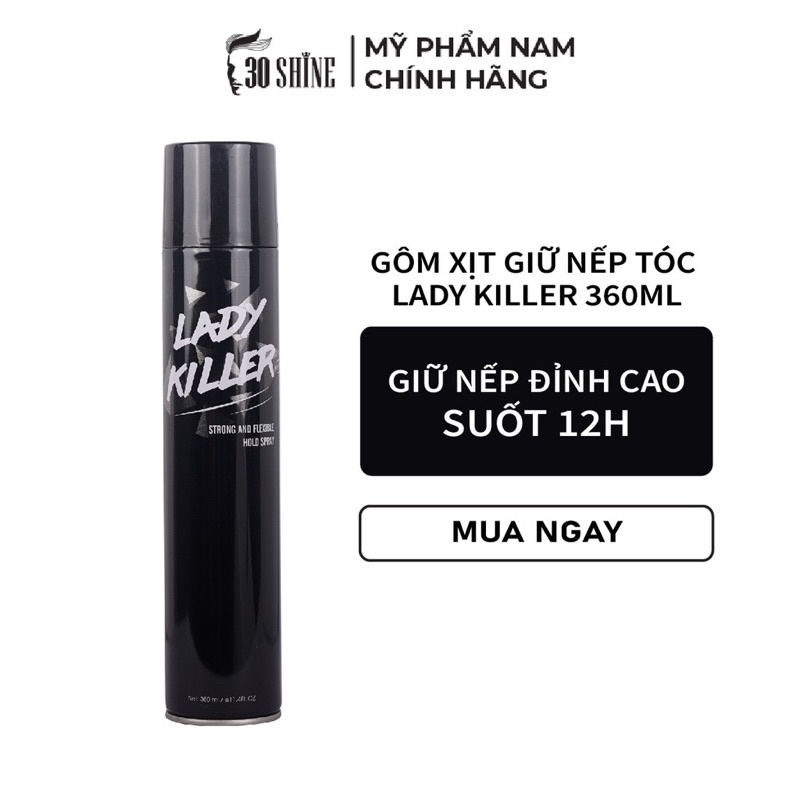 Gôm Lady Killer - Thách thức nón bảo hiểm