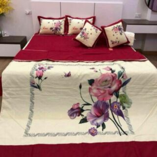 Set chăn ga cưới siêu yêu