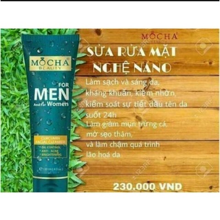 Sửa rửa mặt nghệ mocha