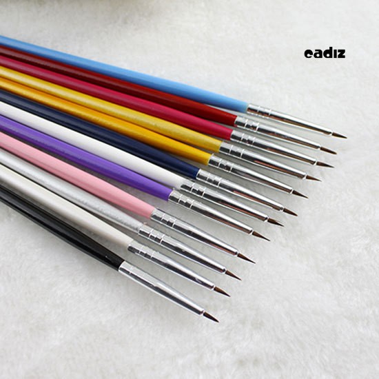 [Hàng mới về] Set 12 Cọ Vẽ Móng Tay Chuyên Nghiệp