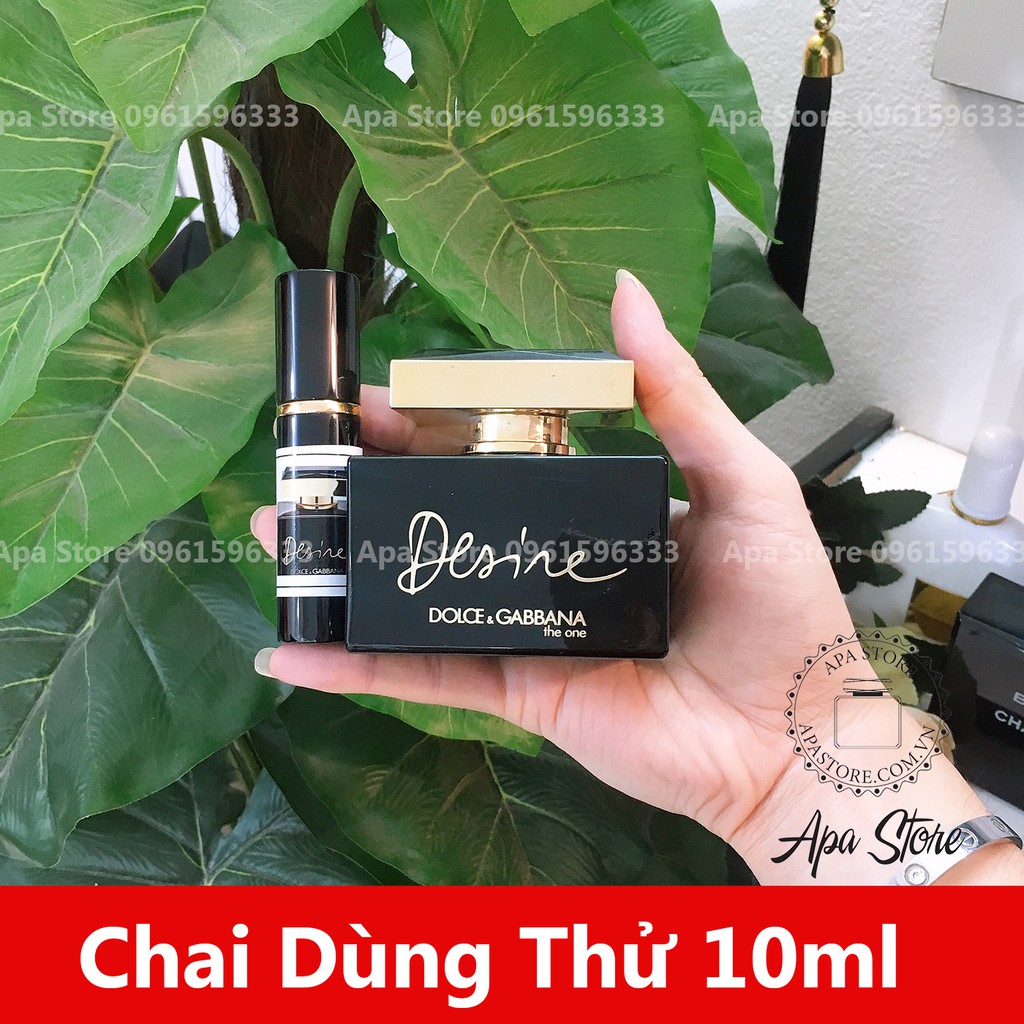 [Chính Hãng] Nước Hoa Nữ Dolce Gabbana The One Desire Chai 5ml-10ml-20ml